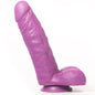 QUARTO ROSA - CHEMS DILDO REALISTA ROXO 20 CM