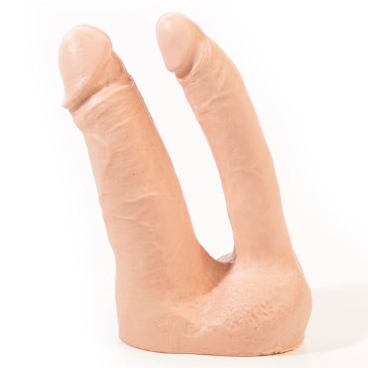 QUARTO ROSA - ARTHUS REALISTA DILDO DUPLO CARNE 17CM/15.5CM