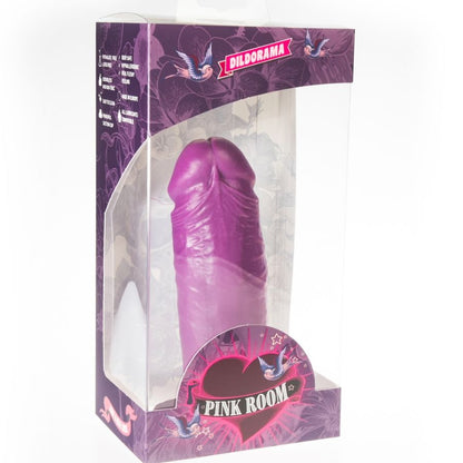 QUARTO ROSA - DILDO REALISTA DAEL ROXO 18,5 CM