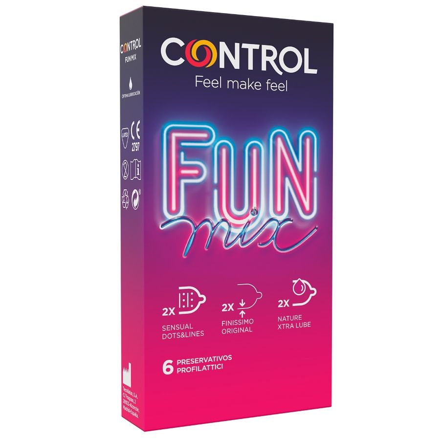 CONTROL - SINTA-SE DIVERTIDA MIX 6 UDS