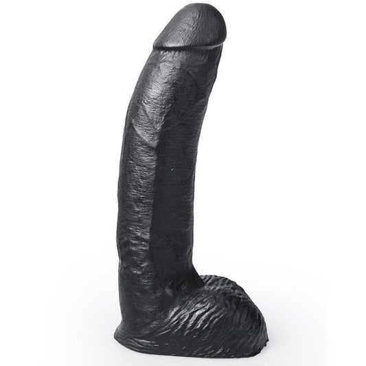HUNG SYSTEM - DILDO REALISTA COR PRETA GEORGE 22 CM