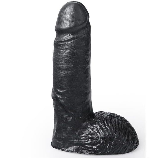 HUNG SYSTEM - DILDO REALISTA COR PRETO CESAR 19 CM