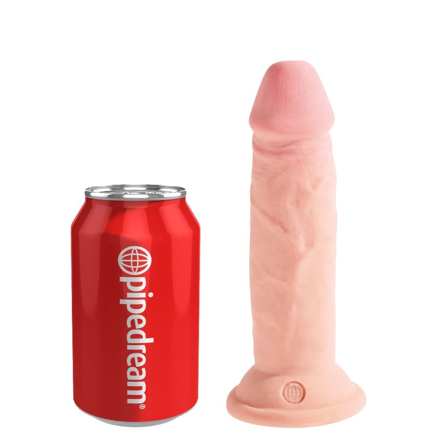 KING COCK - DILDO DENSIDADE TRIPLA 15 CM