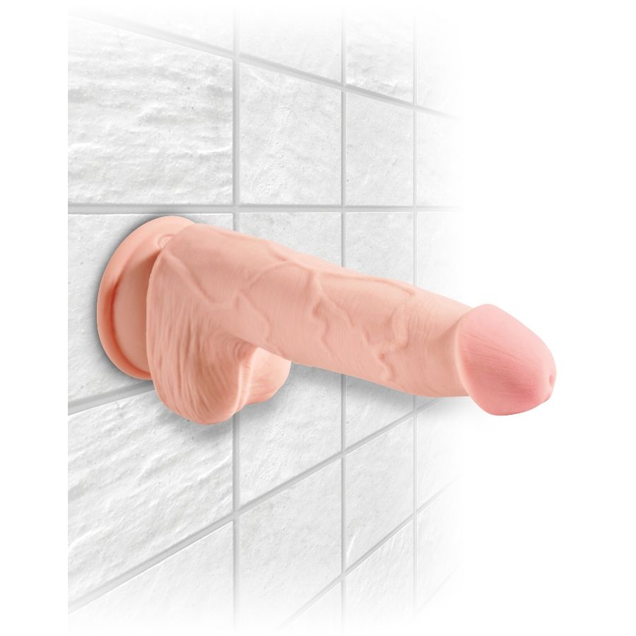 KING COCK - DILDO DE TRIPLA DENSIDADE 19 CM