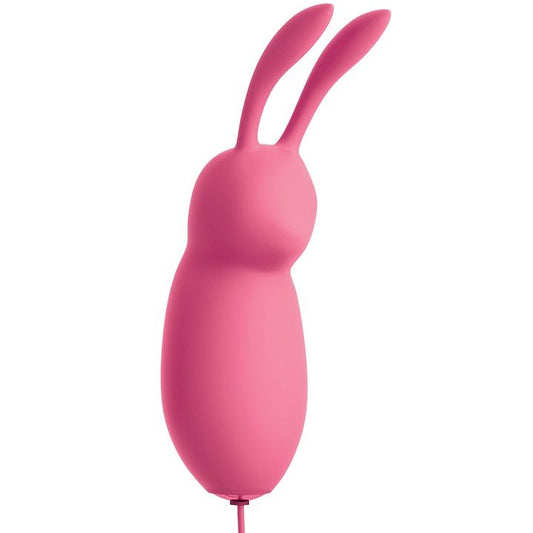 OMG - Süßer Kaninchen-Vibrator mit starkem rosa USB-Stecker