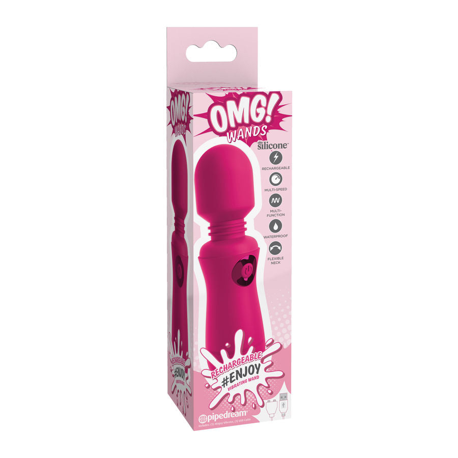 OMG - APROVEITE VIBRADOR VARINHA ROSA