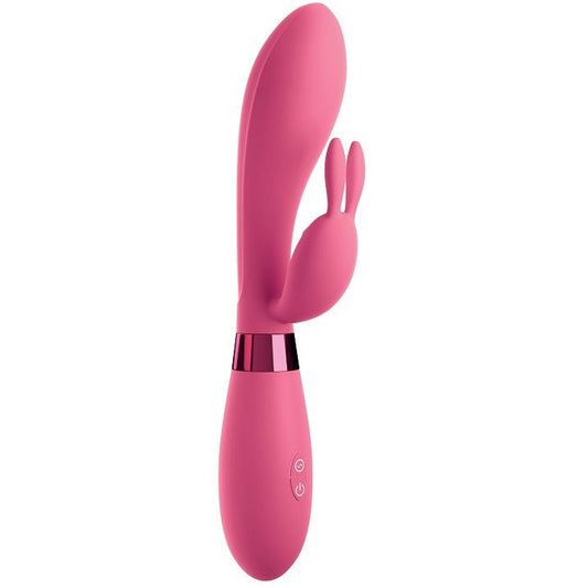 OMG - SELFIE-SILIKON-VIBRATOR KANINCHEN ROSA
