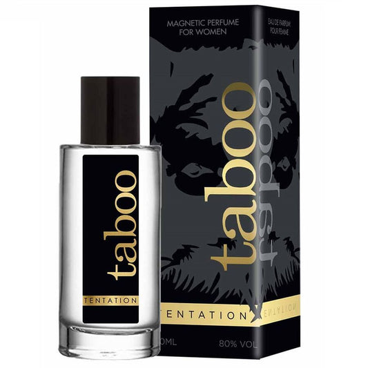 RUF - TABOO TENTATION PERFUME COM FEROMONAS PARA ELA 50ML