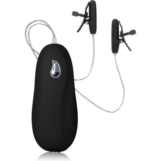 CALEXOTICS - VIBR AQUECIDO NIPPLE TEASERS PRETO