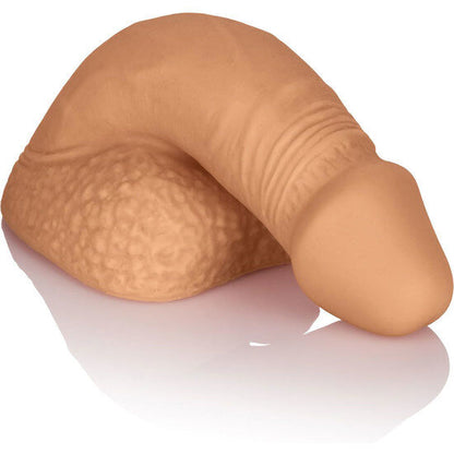 CALEXOTICS - EMBALAGEM DE SILICONE PÊNIS 12,75 CM CARAMELO