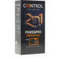 CONTROL - FINISIMO DUO + ​​LUBRIFICANTE 6 UNIDADES
