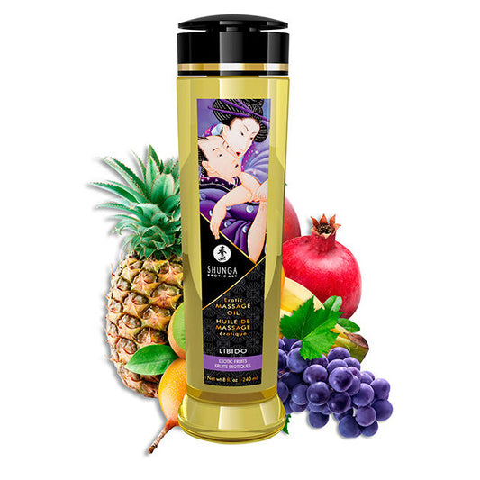 SHUNGA - ÓLEO DE MASSAGEM ERÓTICO LIBIDO 240 ML
