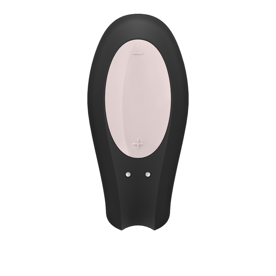 SATISFYER - DUPLA ALEGRIA COM APLICATIVO PRETO