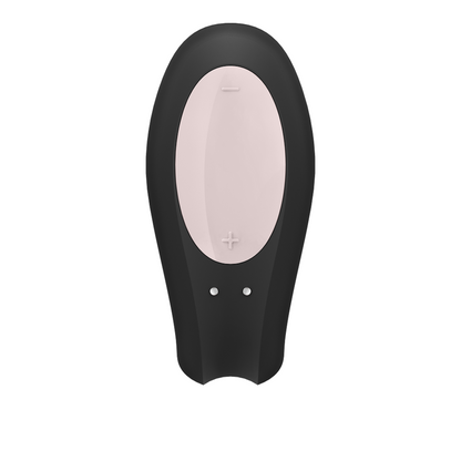 SATISFYER - DUPLA ALEGRIA COM APLICATIVO PRETO