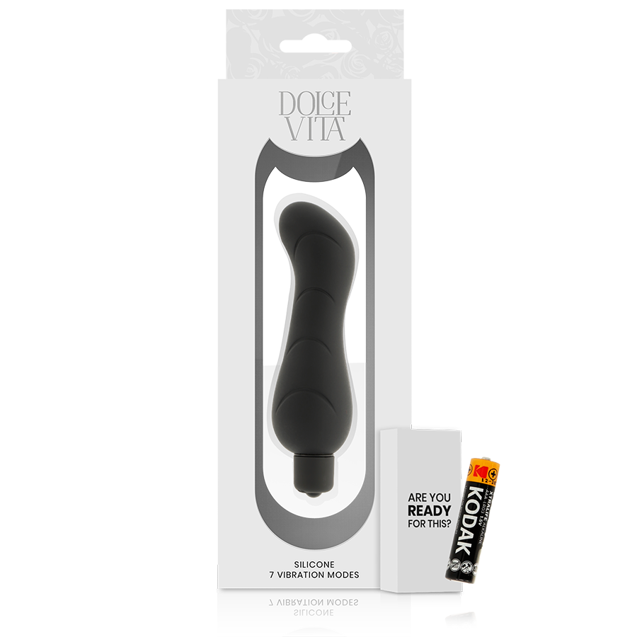 DOLCE VITA - SILICONE PRETO PONTO G
