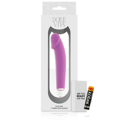 DOLCE VITA - SILICONE ROXO REALISTA