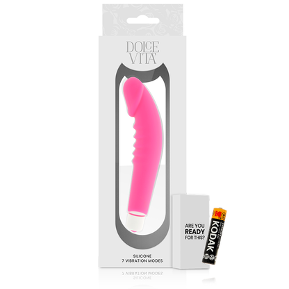 DOLCE VITA - SILICONE ROSA REALISTA PLEASURE
