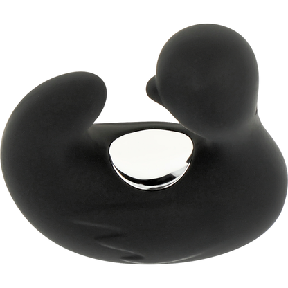 BLACK&amp;SILVER - DUCKYMANIA DEDAL DE PATO ESTIMULANTE DE SILICONE RECARREGÁVEL