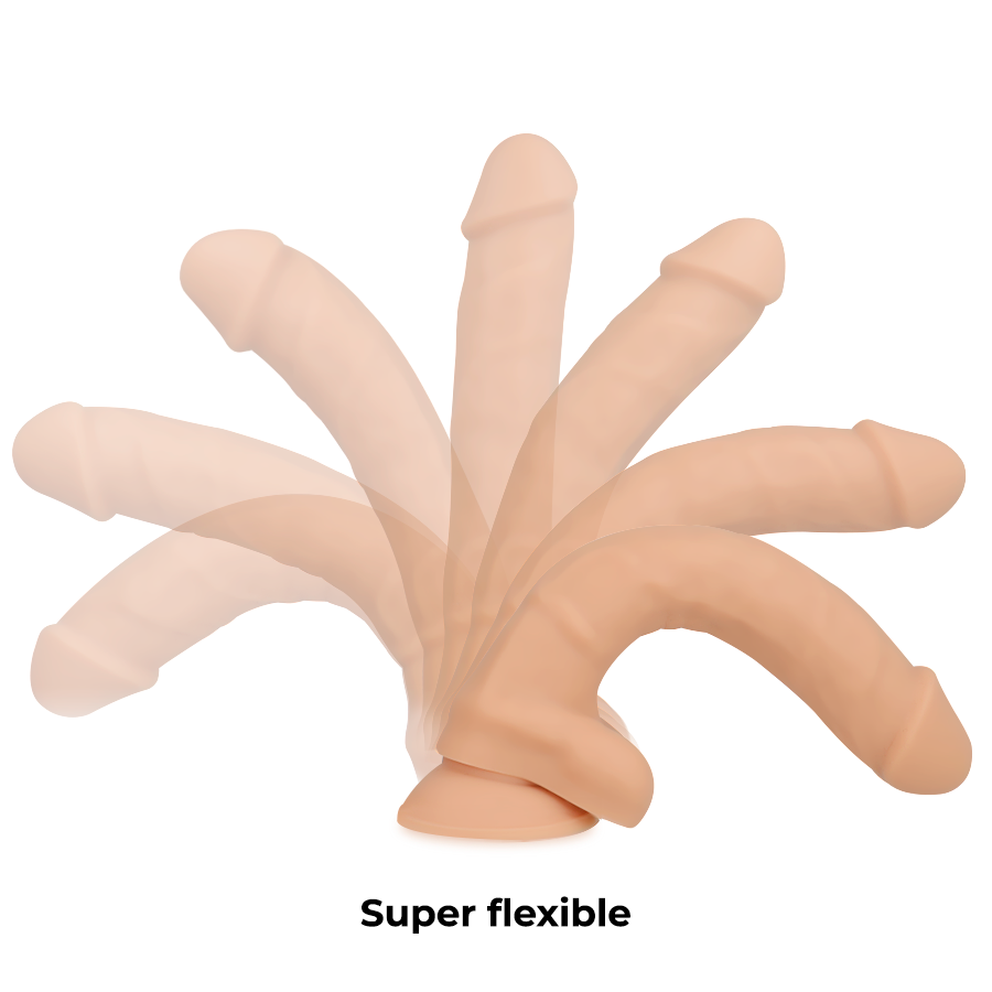COCK MILLER - SILICONE DENSIDADE ARTICULÁVEL COCKSIL 18 CM
