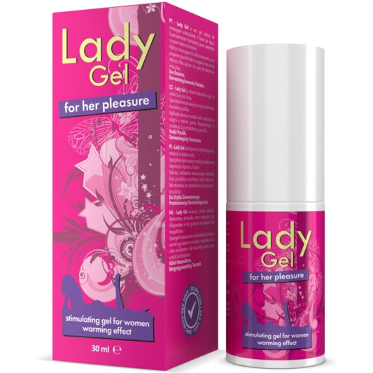 INTIMATELINE - LADY GEL PARA GER PLEASURE GEL ESTIMULANTE COM EFEITO CALOR ELLA 30 ML