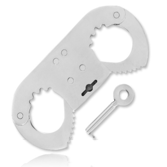 METAL DURO - ALGEMAS DE DEDO DE METAL COM POLEGAR