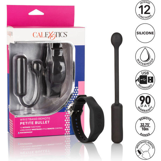 CALEXOTICS - PULSEIRA CONTROLE REMOTO PETITE BULLET
