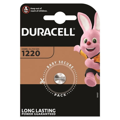 DURACELL - BATERIA BOTON LITIO CR1220 3V 1UNID