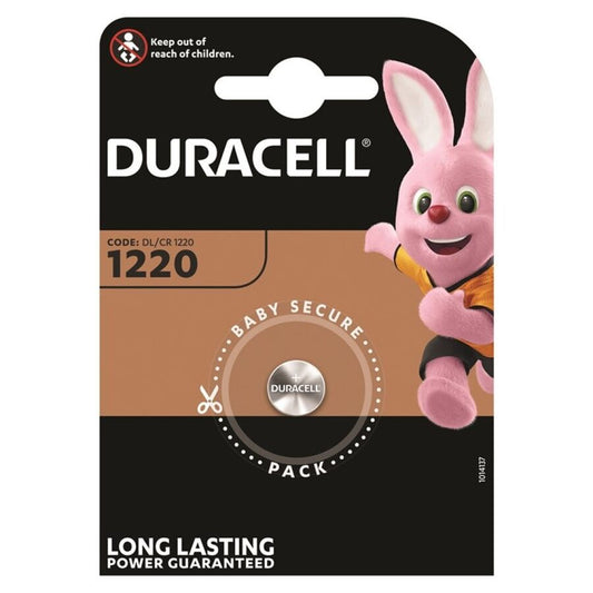 DURACELL - BATERIA BOTON LITIO CR1220 3V 1UNID