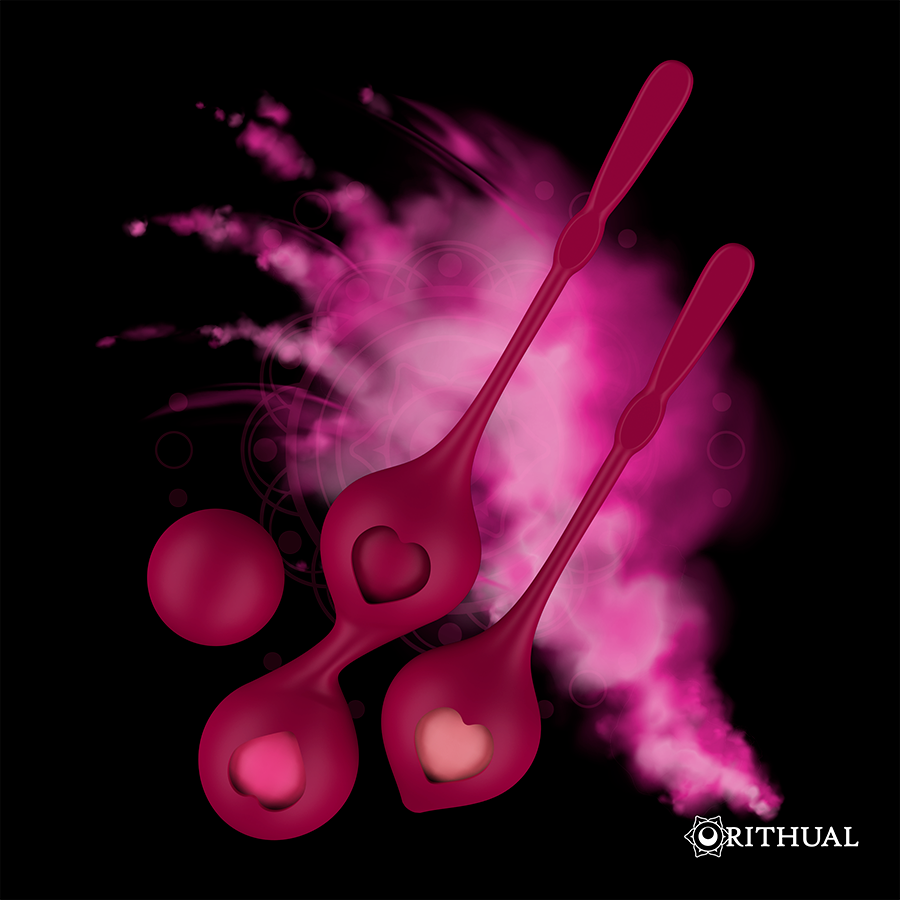 RITHUAL - CONJUNTO DE TREINO PÉLVICO DEVA AQUA GREEN