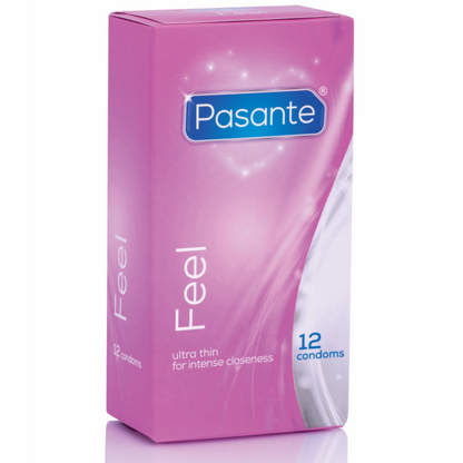 PASANTE - PRESERVATIVOS ULTRA FINOS SENSÍVEIS 12 UNIDADES