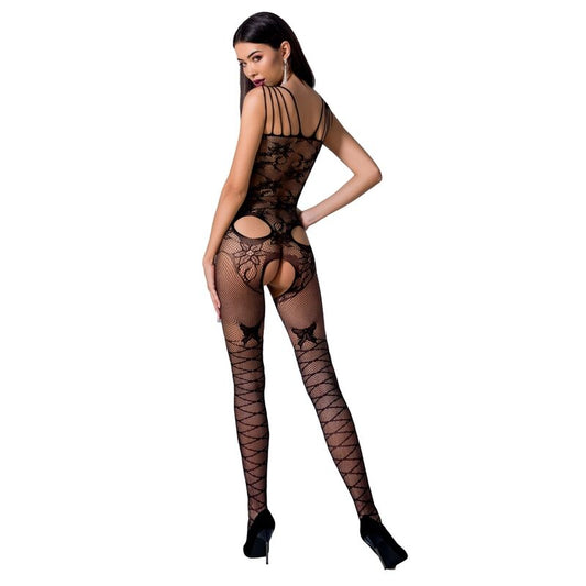 PASSION - MULHER BS076 BODYSTOCKING TAMANHO ÚNICO PRETO