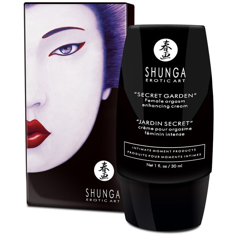 SHUNGA - CREME PARA ORGASMO FEMININO INTENSO SECRET GARDEN