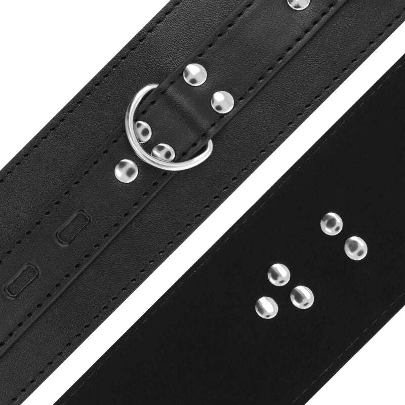 ESCURIDÃO - ALGEMAS DE COURO PRETO