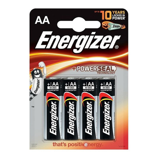 ENERGIZER - PILHA ALCALINADA AA LR6 *4