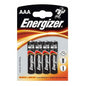 ENERGIZER - PILHA ALCALINADA AAA LR03 *4