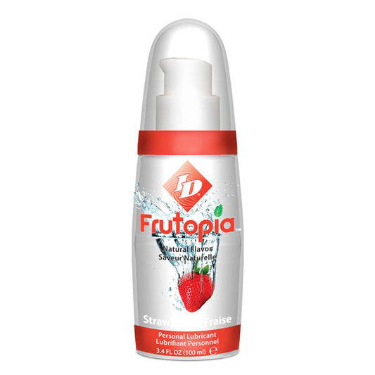 ID FRUTOPIA - LUBRIFICANTE MORANGO 100ML