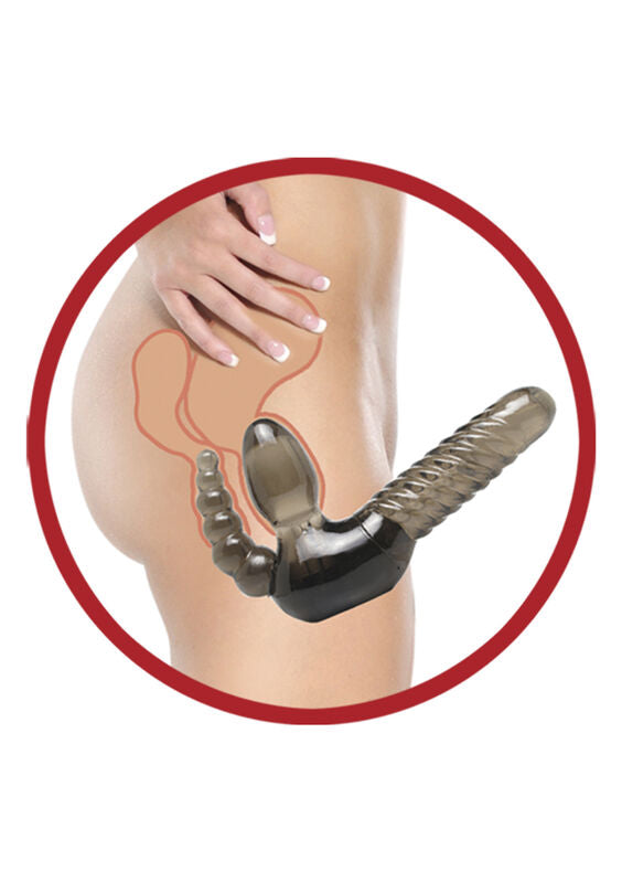 FETISH FANTASY SERIES - SÉRIE STRAPLESS STRAP-ON COM ESTIMULADOR ANAL