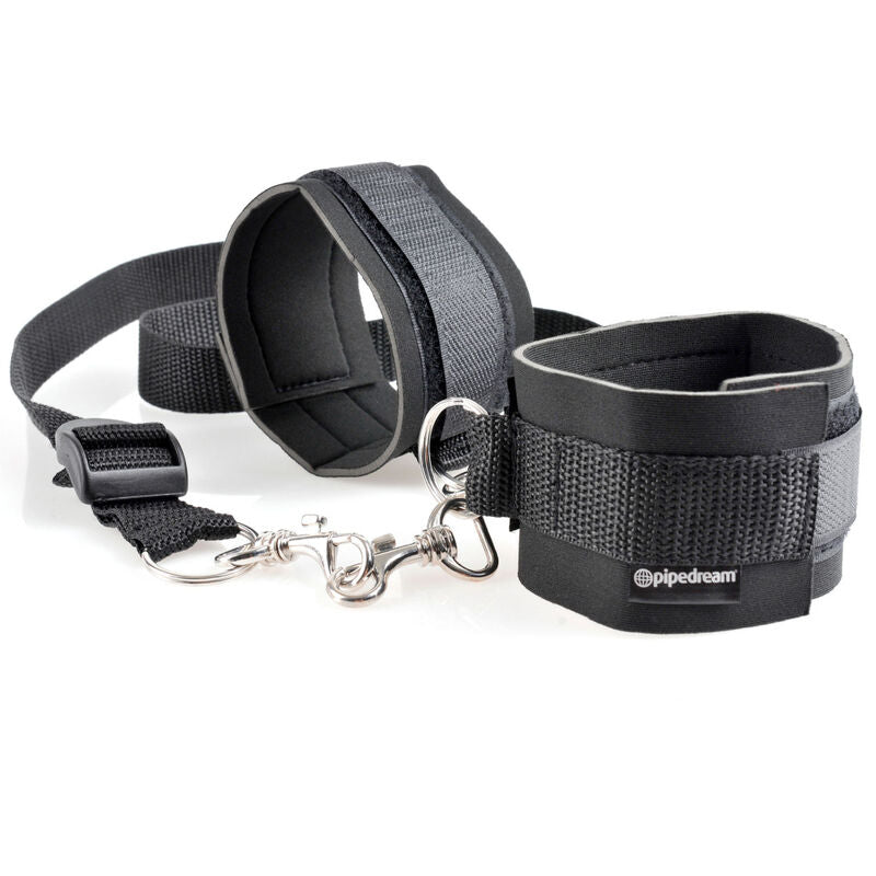 CONJUNTO DE PUNHOS E AMARRAS DE FANTASIA FETICHE