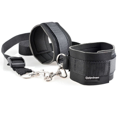 CONJUNTO DE PUNHOS E AMARRAS DE FANTASIA FETICHE