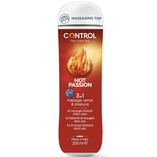 CONTROL - HOT PASSION 3 EM 1 GEL 200 ML