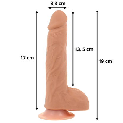 OHMAMA - UP AND DOWN DILDO MIT WÄRMEFUNKTION UND FERNBEDIENUNG