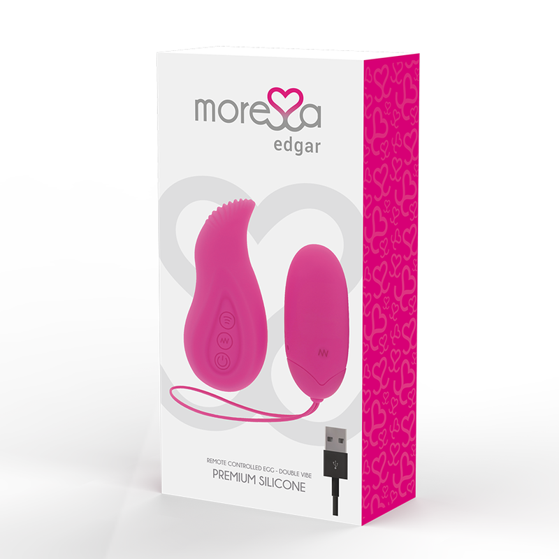 MORESSA - CONTROLE REMOTO DE SILICONE PREMIUM EDGAR