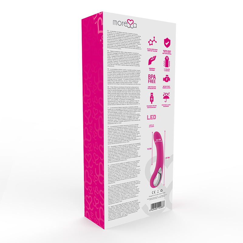 MORESSA - NELSON PREMIUM SILICONE RECARREGÁVEL