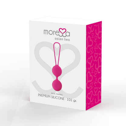 MORESSA - OSIAN DOIS PREMIUM SILICONE ROSA