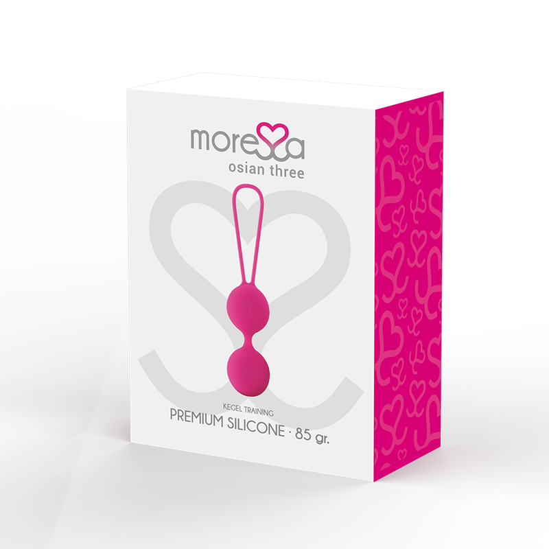 MORESSA - OSIAN TRÊS PREMIUM SILICONE ROSA