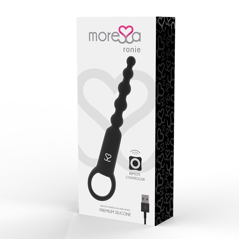 MORESSA - RONIE CONTROLE REMOTO PRAZER ANAL PRETO