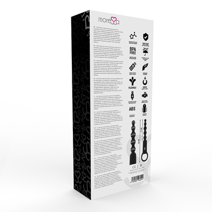 MORESSA - RONIE CONTROLE REMOTO PRAZER ANAL PRETO