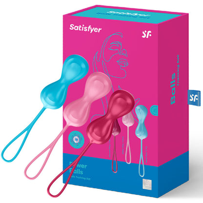 SATISFYER - CONJUNTO DE TREINAMENTO LOVEBALLS 1