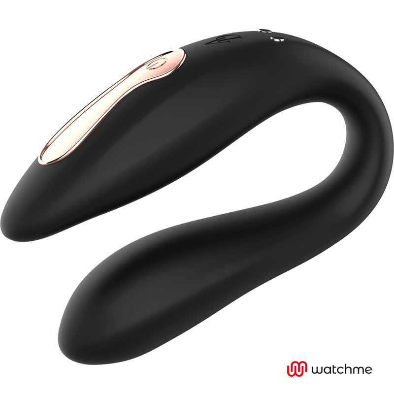 ANNE'S DESIRE - DUAL PLEASURE TECNOLOG A WATCHME PRETO/DOURADO
