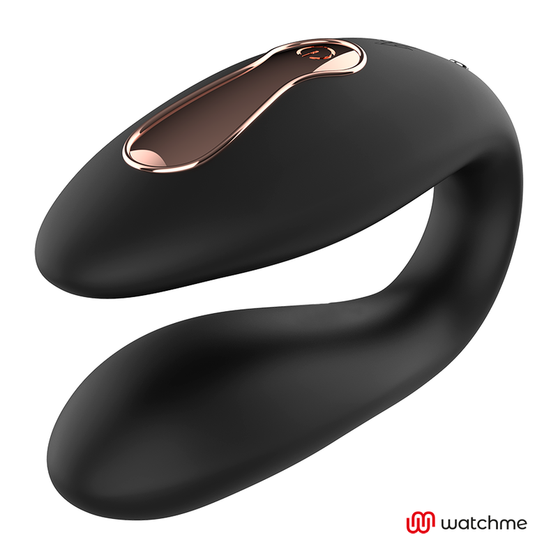 ANNE'S DESIRE - DUAL PLEASURE TECNOLOG A WATCHME PRETO/DOURADO
